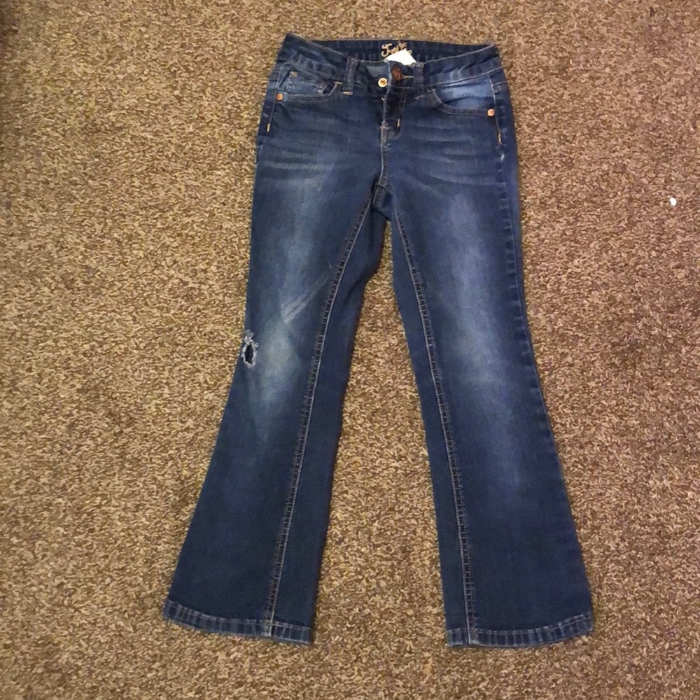 Size 7 justice girls jeans